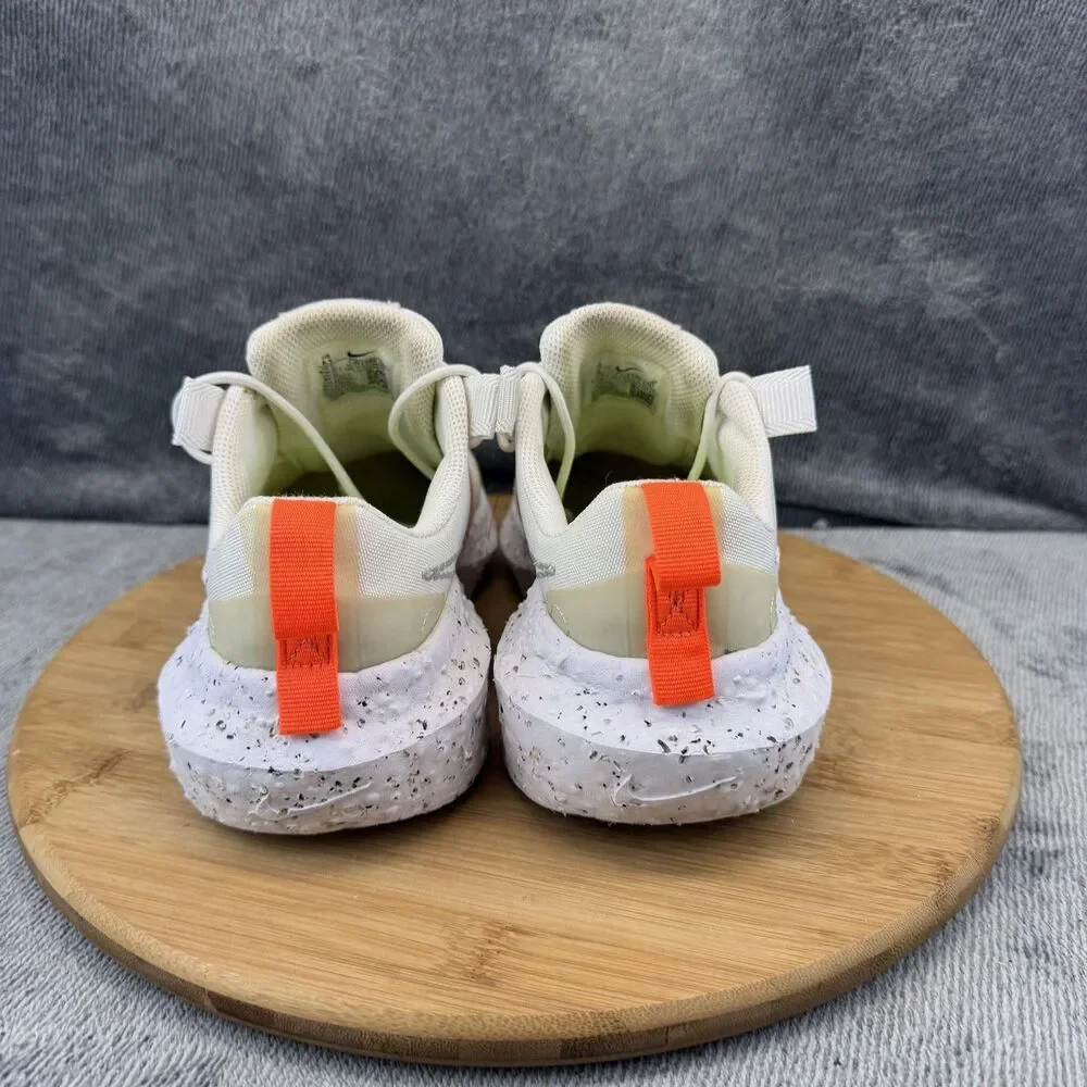 Nike Crater Impact Shoes Womens Size 8.5 White Mesh Running Sneakers CW2386-100